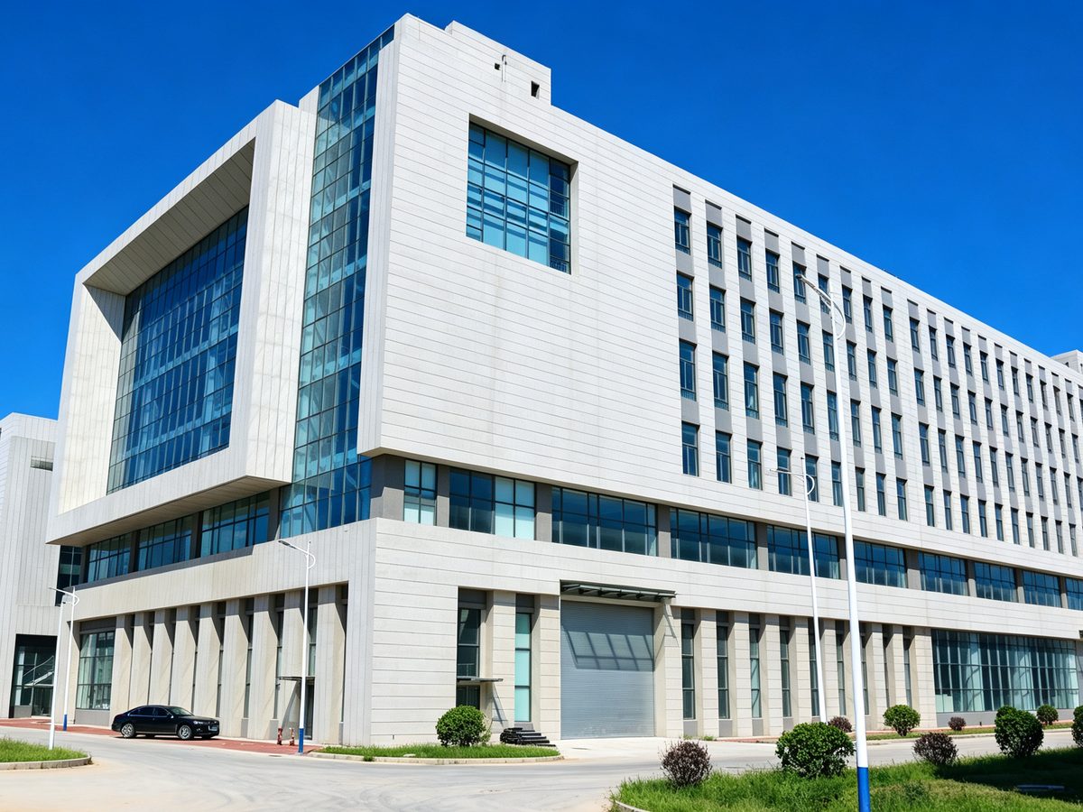 厂房转角实景