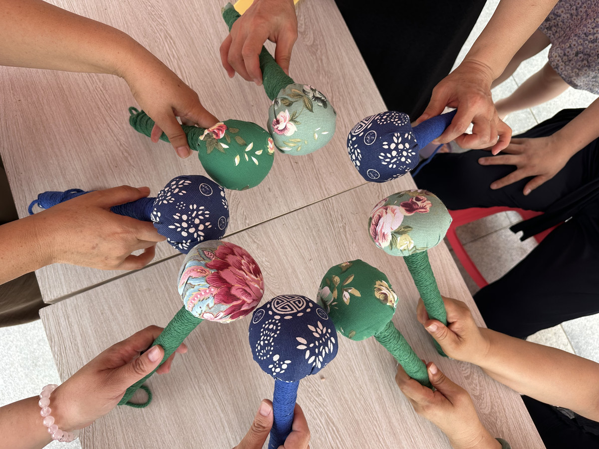 端午手工养生锤制作