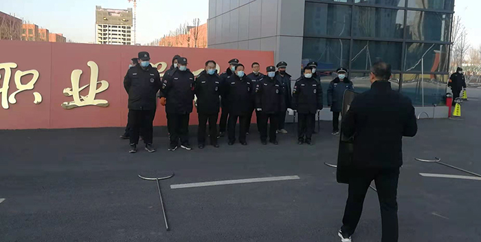 博琛集团物业项目开展防爆反恐安全演练活动