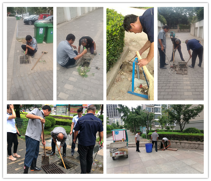 防汛抗洪 博琛在行动