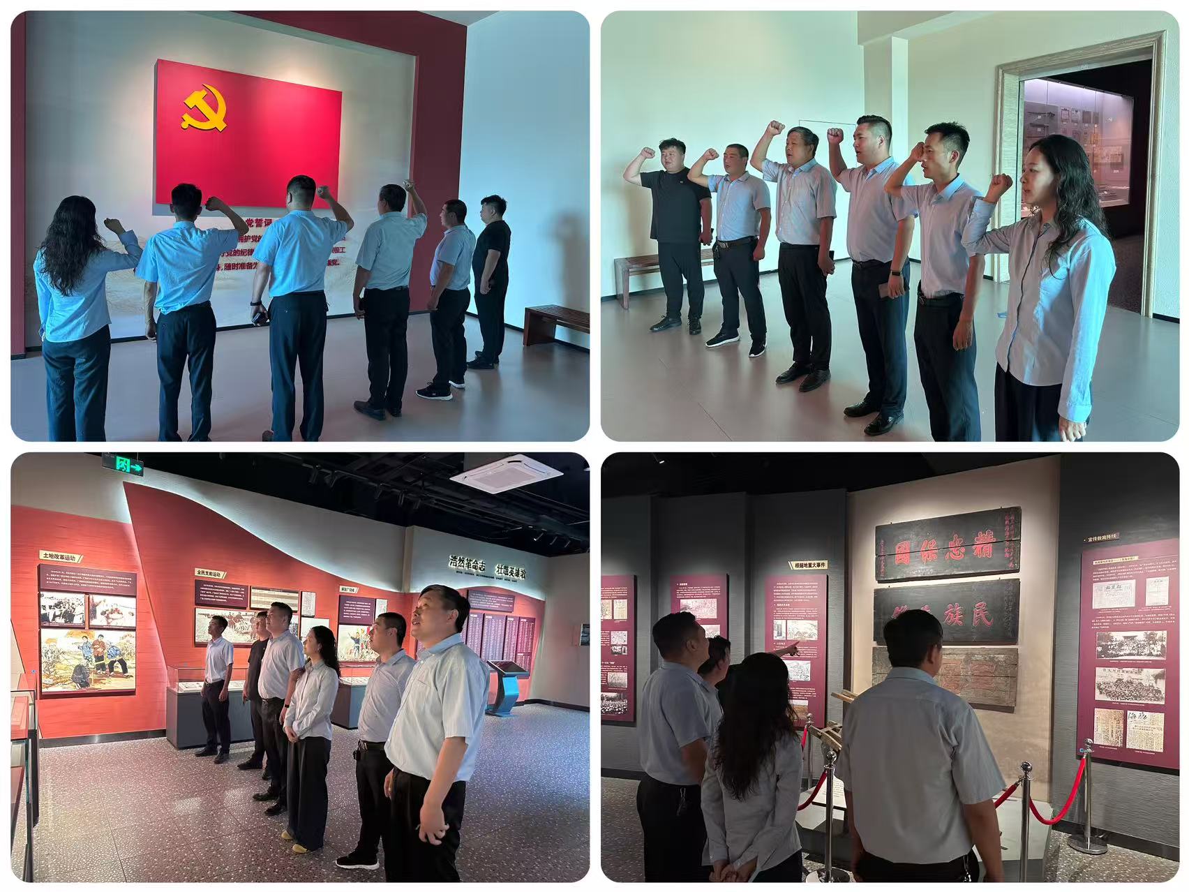 触摸历史温度 汲取奋进力量 ——博琛物业党支部参观历史博物馆纪实